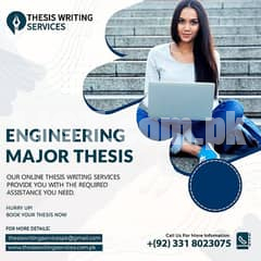 Thesis writing/Assignment writing/Essay writing/ Research writing