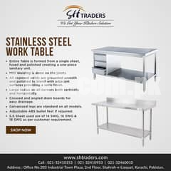 Steel Table Packing Table  working table Kitchen Steel Table