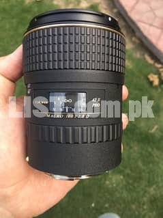 Tokina 100mm 2.8 Macro Lens AT-X Pro 10/10 Condition