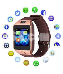 Bluetooth Smart Watch with SIM and Memory Card