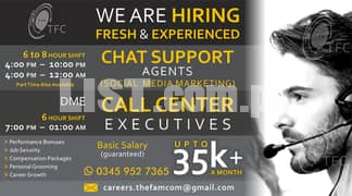 Need Call Center & Chat Support Agents Part Time Job Nazimabad Karachi