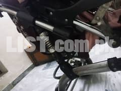 Imported Baby Pram with Shocks in Good Condition