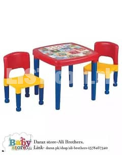 Baby Table Chair Set (With Delivery)