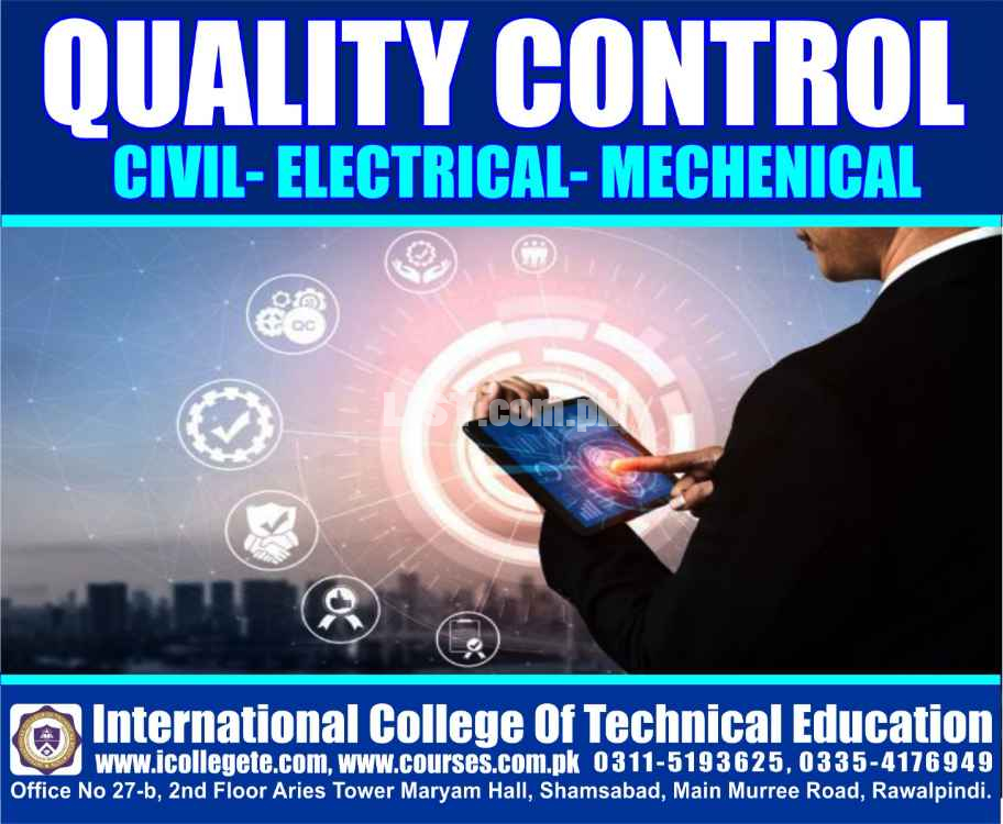 QA & QC Certification Courses in Swat Malakand Pakistan
