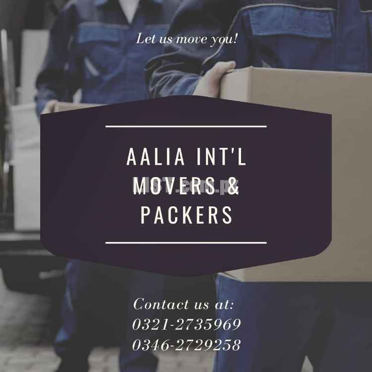 KARACHI moving company AALIA INT,L Packers & Movers
