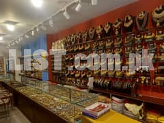 running jewelry and hand bags store for sale