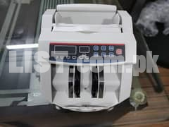 bank note currency cash counting machine with fake note detection
