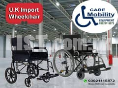 Wheel Chair Folding | UK import wheel Chair Plastic