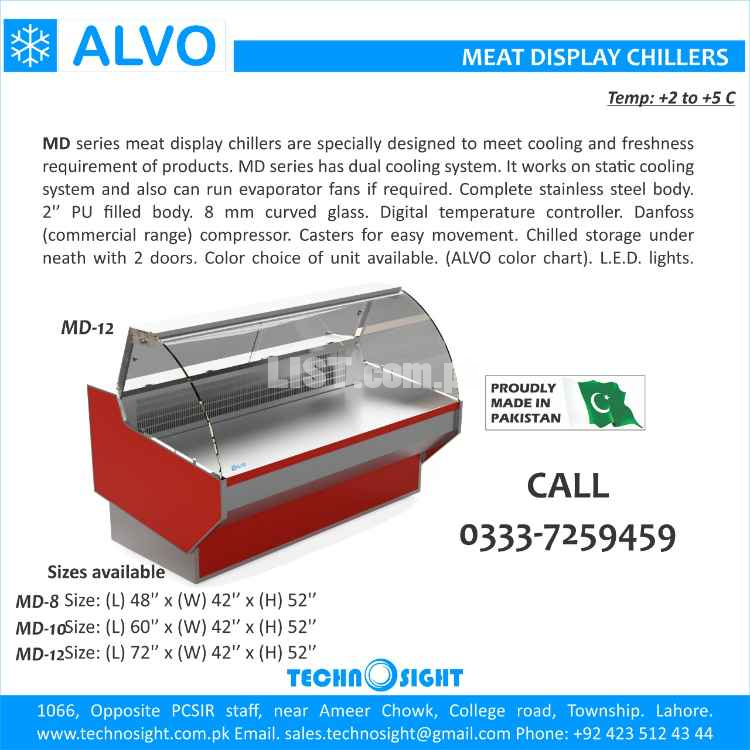 ALVO Meat Shop Equipment Sale in Pakistan