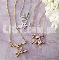 Gold Plated Neclace Customized