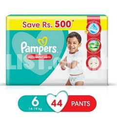 Pampers Pants Junior Plus- Size 6