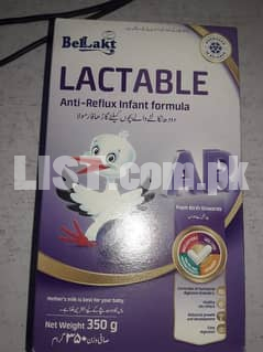 lactabe AR baby milk agr kisi k pas for sell hy to contact plz