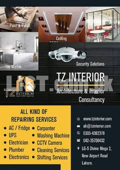 All kind of repairing services