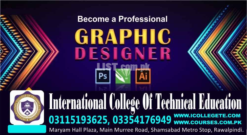 Graphic Designing Course In Saddar Rawalpindi