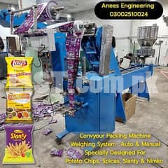 All Types Packing Machines & other Machinery Rice Nimko Slanty Chips