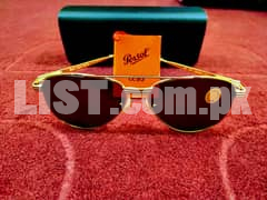 Persol Ratti Logan Gold Plated Original Sunglasses ( NOS )
