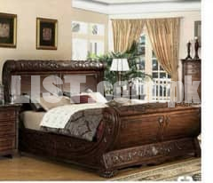 wooden bed set / Bed room furniture/ bed set for sale / Home furniture