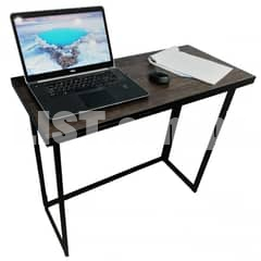 SMART FOLDING COMPUTER TABLE (HD-OT-022) BROWN