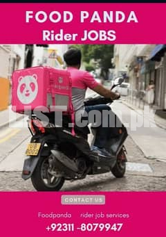 Rider job in Foodpanda Official Riders job available in Karachi