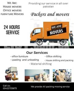 house shiftting/office shiffting/ furniture movers