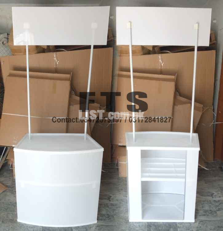 IMPORTED OUTDOOR PROMOTION TABLE / FOLDING OUTDOOR CHINA KIOSK