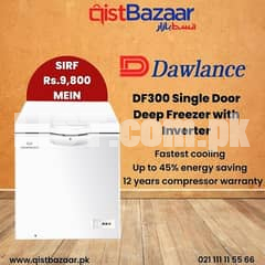 dawlance deep Freezer with inverter available on easy installments