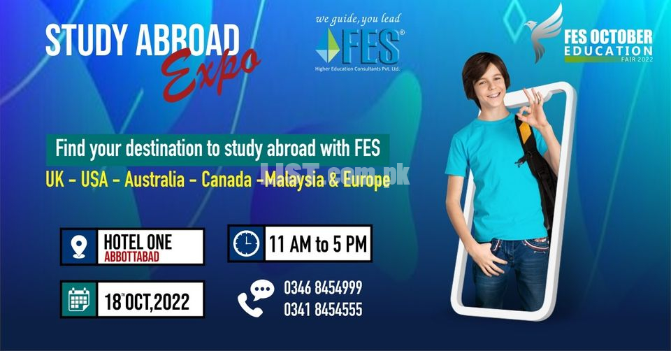 Find Your Destination To Study Abroad With FES in #Abbottabad!