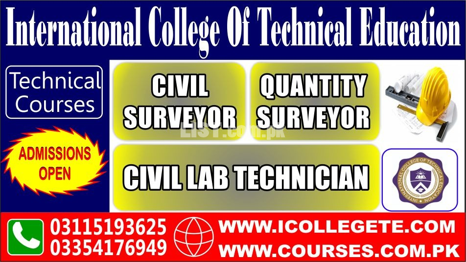 #Best Civil Laboratory Technician Course In Muzaffarabad Mirpur