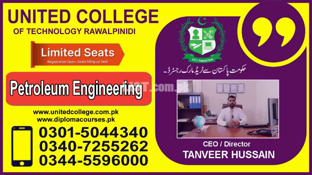 BEST PETROLEUM ENGINEERING COURSE IN PAKISTAN-RAWALPINDI