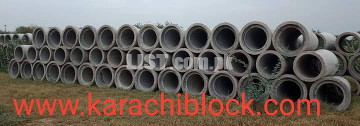 Karachi block and rcc pipe