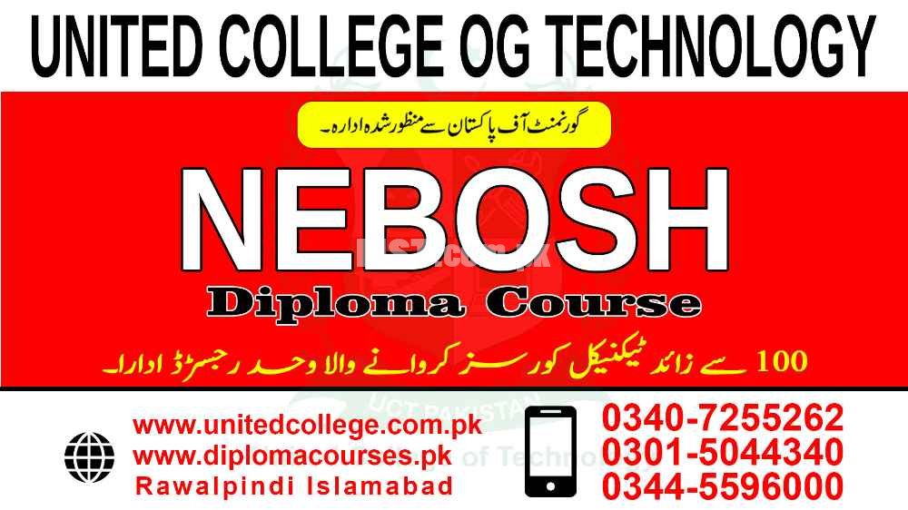 ##11### NEBOSH DIPLOMA COURSE IN SAHIWAL PAKISTAN WITH FULL PRACTICAL