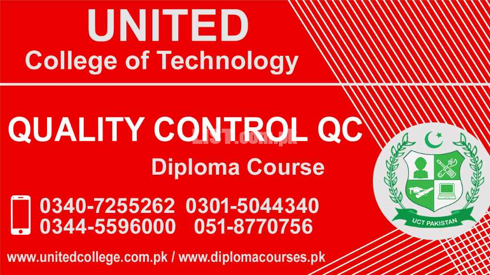 ##40$#QC QUALITY CONTROL COURSE IN RAWALPINDI WITH PRACTICAL TRAINING