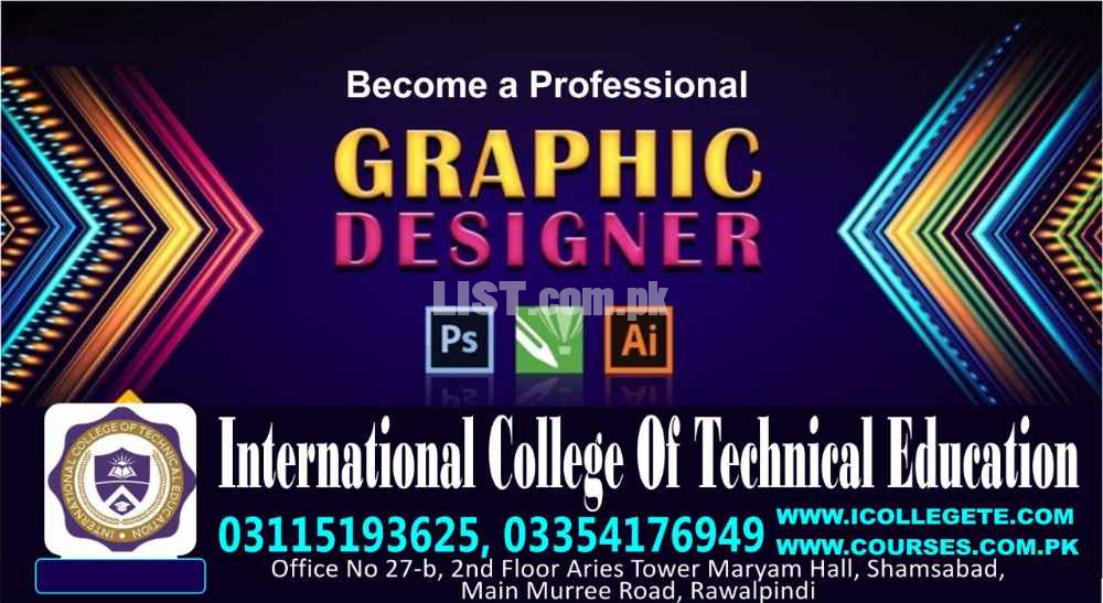#2023 Graphics Designing Course In Saddar