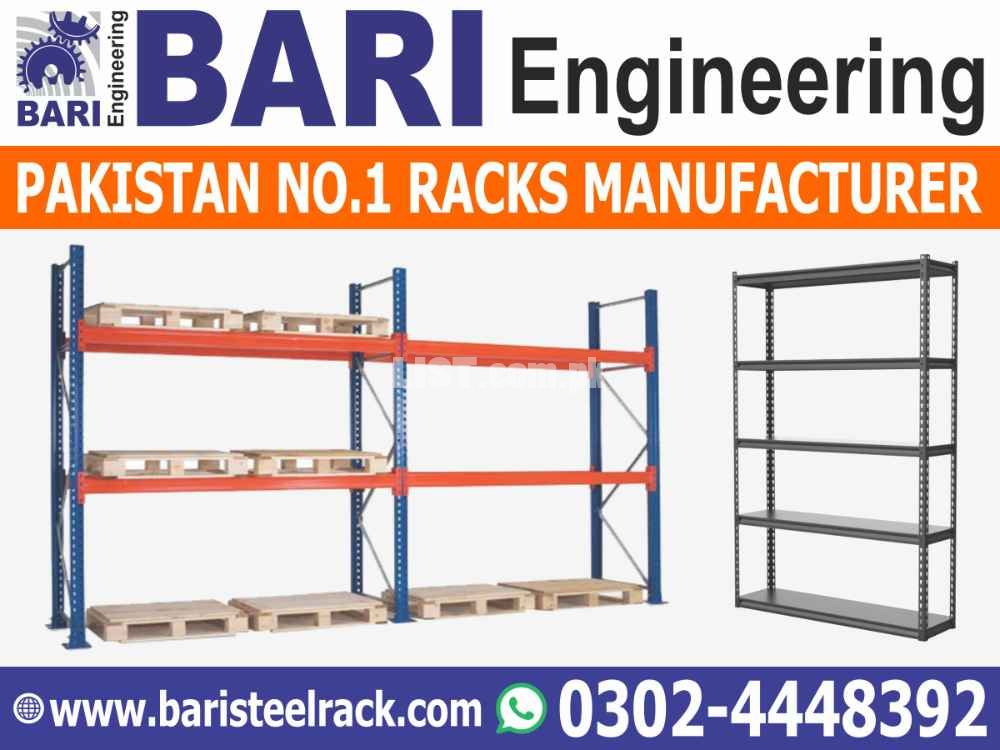 Pakistan No.1 Racks Manufacturer | Pallet Rack | Bari Engineering