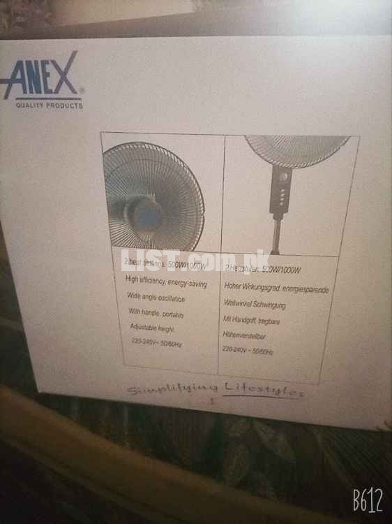 Anex electric heater