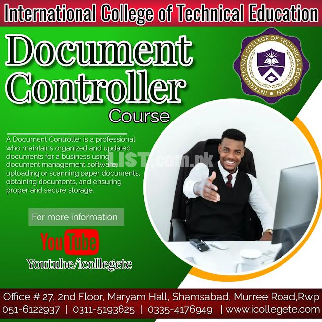 #1  Document Controller Course (2023) in #Mirpur