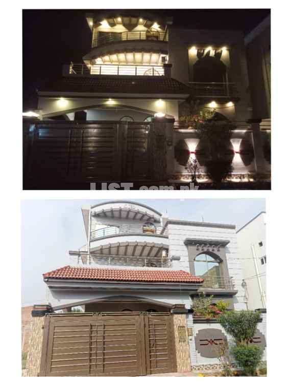 10 Marla Tripple Storey House in Model City Sadiqabad, RYK