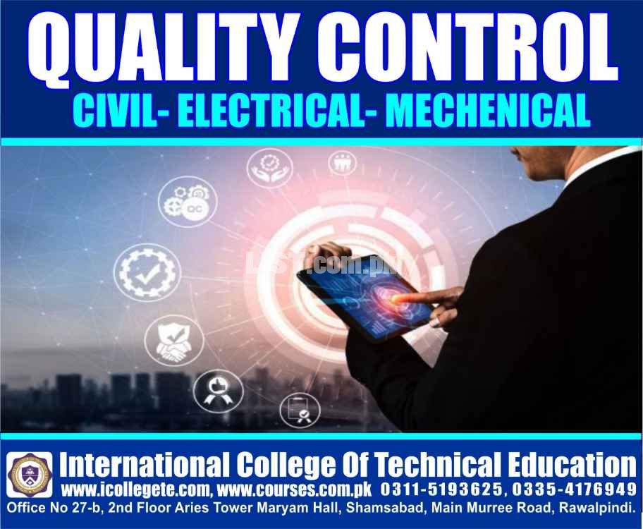 No 1 Quality Control Course In Islamabad