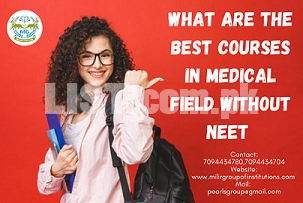 What are the best courses in the medical field without NEET?