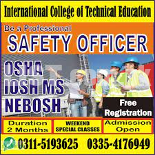 #OSHA 30 Hourss Training Course In Sahiwal