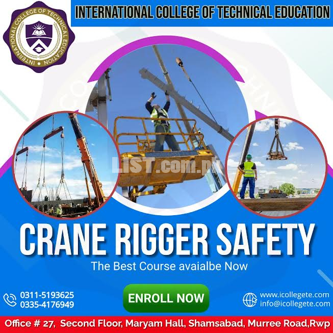 No 1 Crane Rigger  Course In Bhakkar