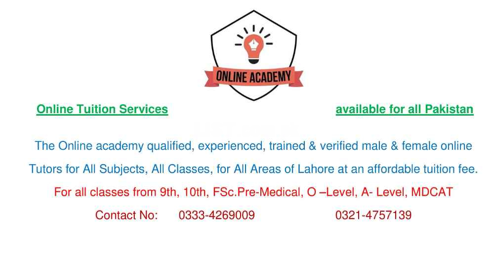 Online Tuition Academy