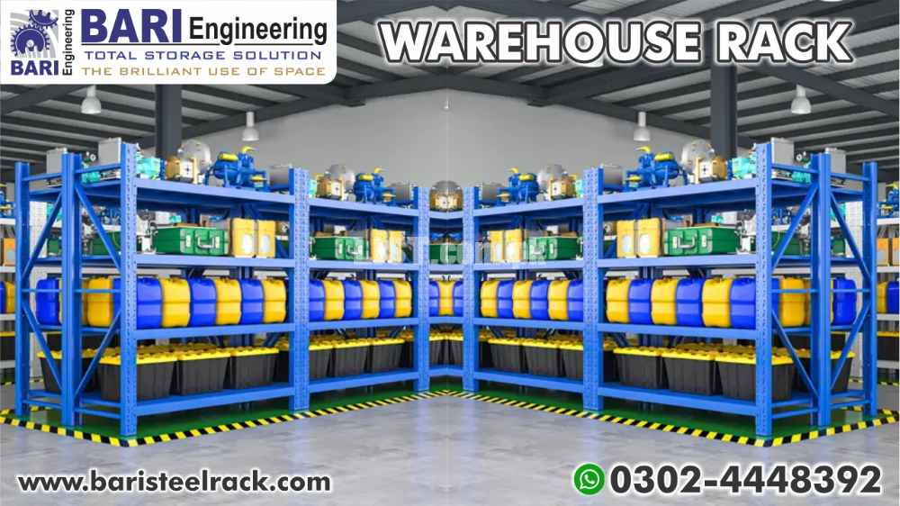 Warehouse Rack  |  Industrial Rack  |  Bulk Rack