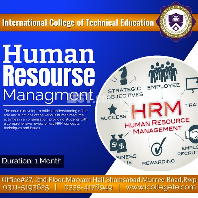 Human Resource Management course in Rawalakot Poonch