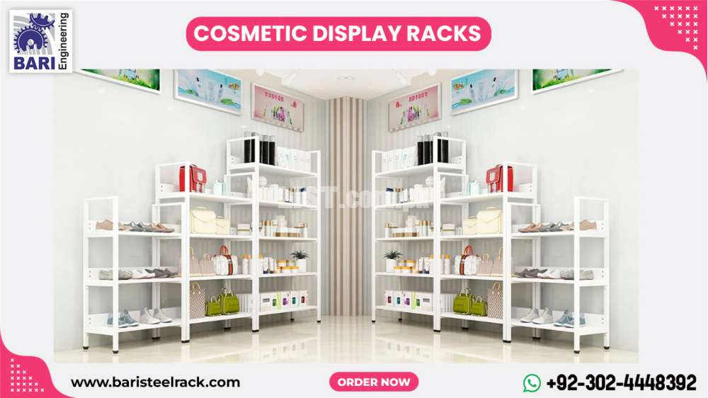 Cosmetic Rack | Wooden Shelving