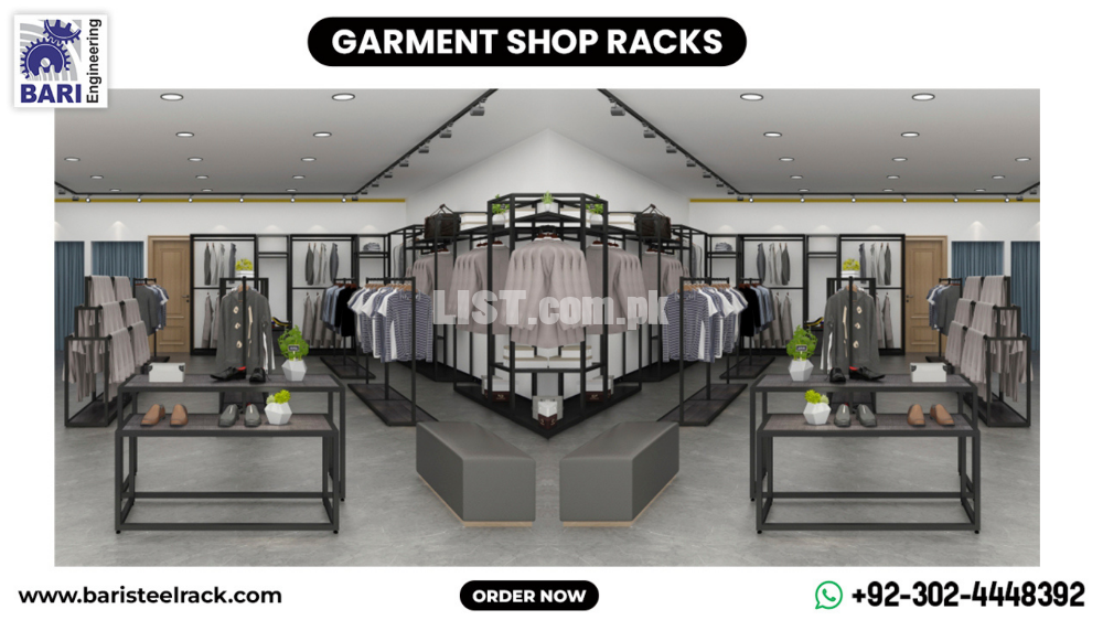 Garment Shop Rack | Display Rack