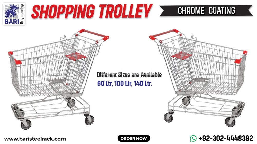 Shopping Trolley | Plastic Shopping Trolley Manufacturer