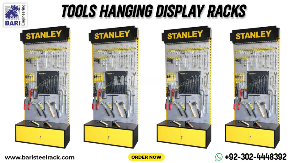 Tools Hanging Display Racks