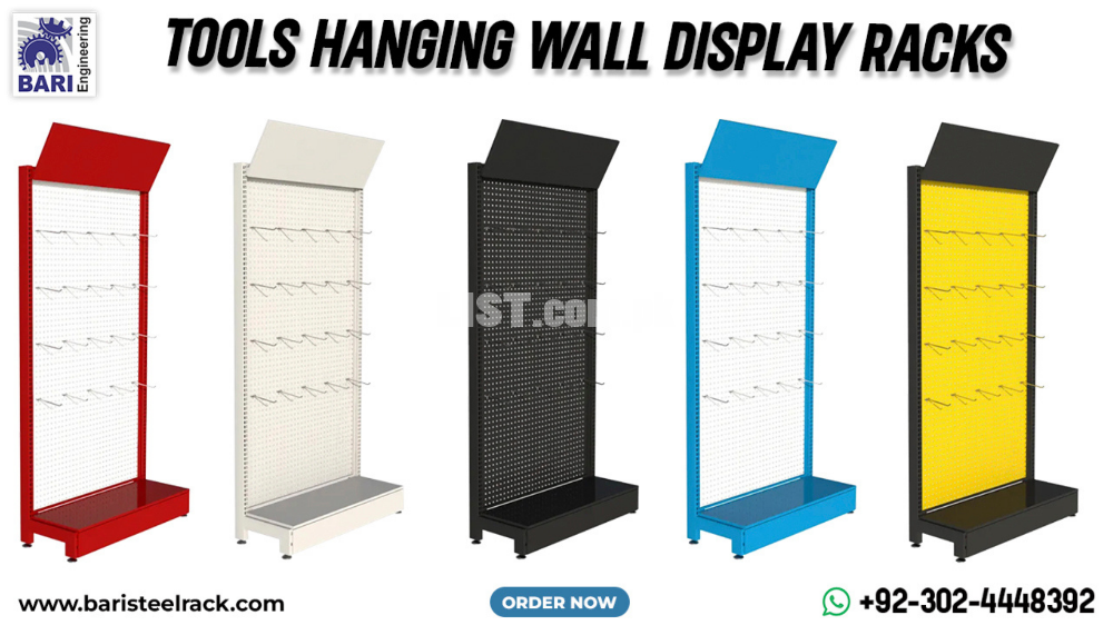Tools Hanging Wall Display Racks| Display Racks