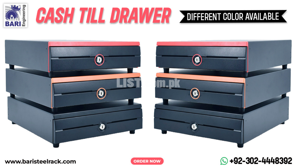 Departmental Store Cash Till Drawer | Alunimium Counter